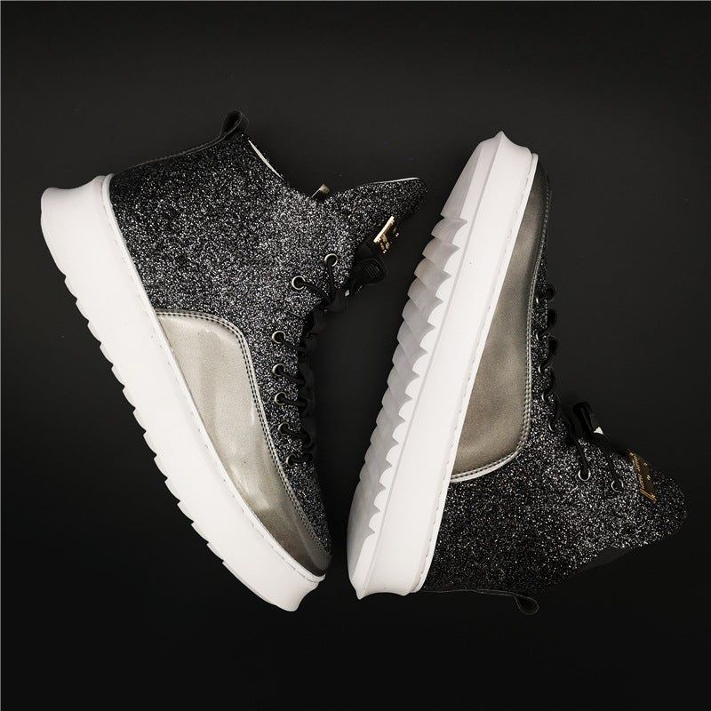 Casual Shoes  Sneakers Glitter Boots D2017-89