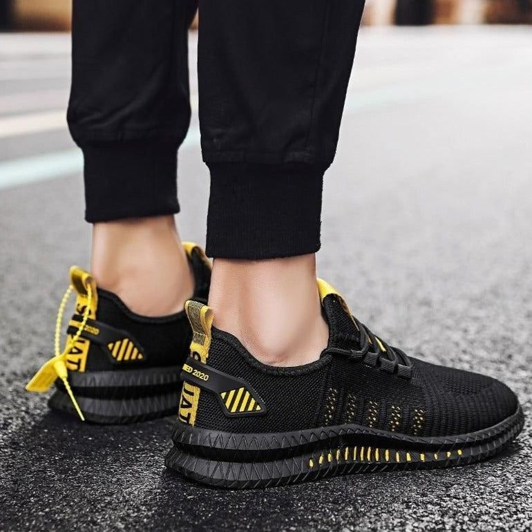 Casual Shoes  Sneakers Lightweight Breathable Male Footwear Lace Up Walking Shoe