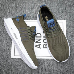 Casual Shoes  Sneakers Lightweight Breathable Male Footwear Lace Up Walking Shoe