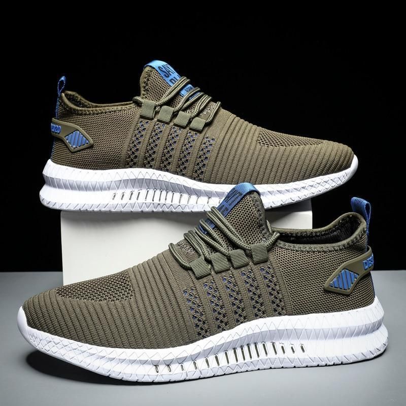 Casual Shoes  Sneakers Lightweight Breathable Male Footwear Lace Up Walking Shoe