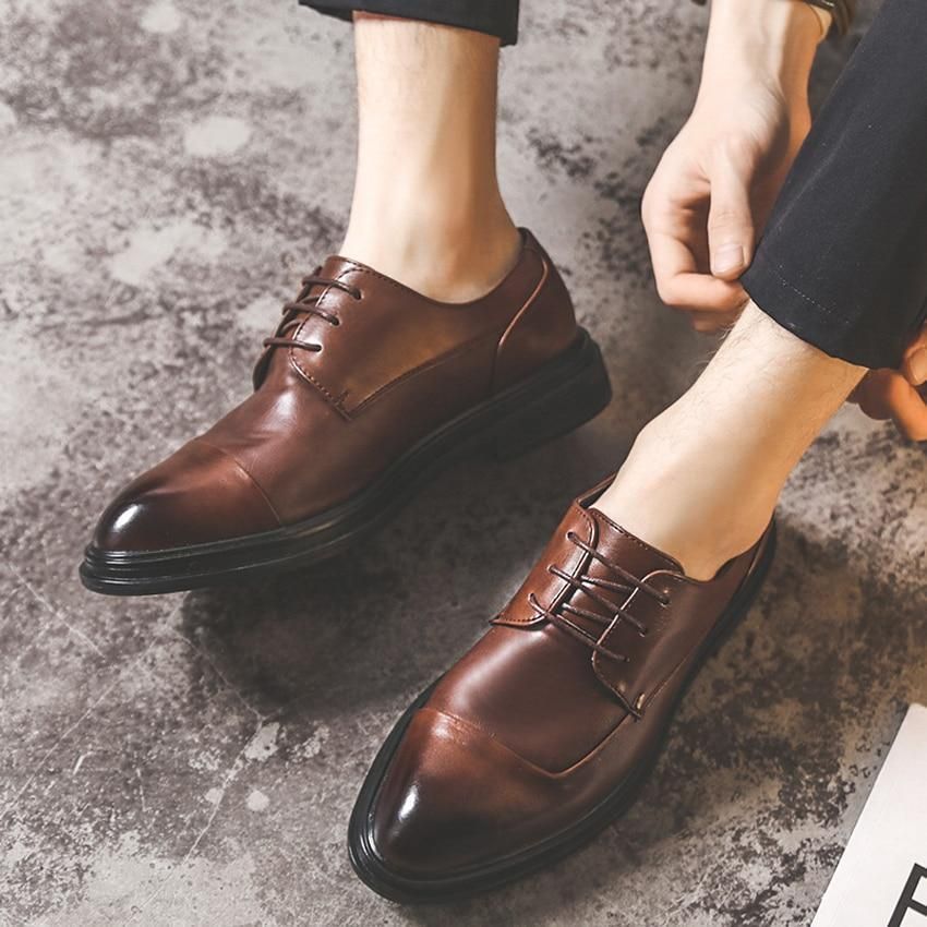 Casual Shoes Formal Dress Business Leather Shoes