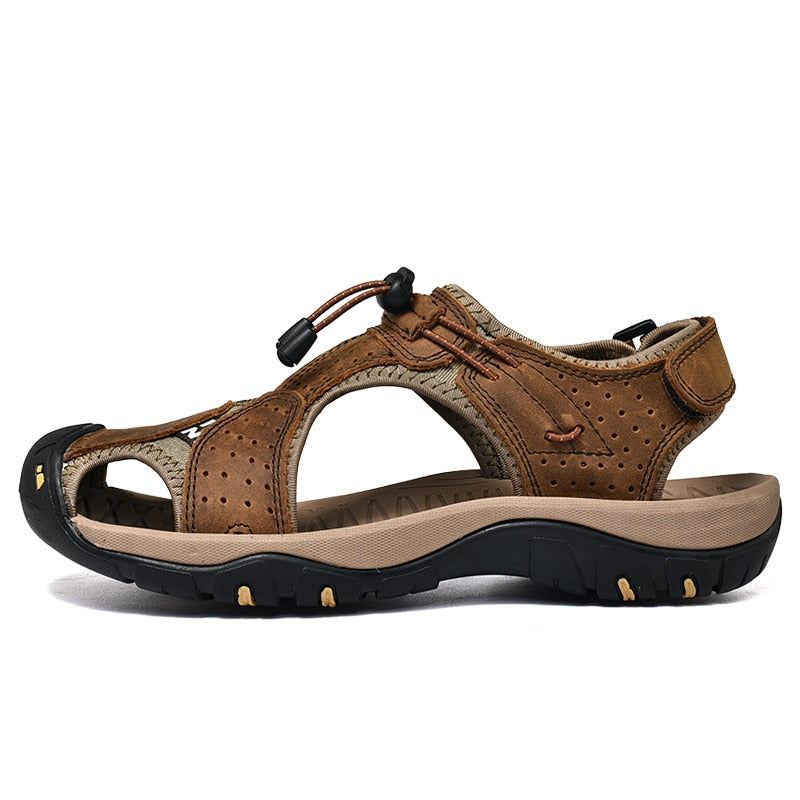 Casual Shoes Genuine Leather Sandals Gladiator Flat NS0337