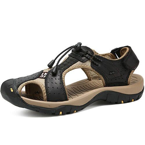 Casual Shoes Genuine Leather Sandals Gladiator Flat NS0337