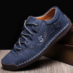 Casual Shoes Handmade Loafers Breathable Sneakers #JU303