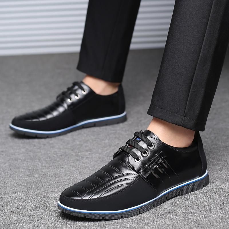 Casual Shoes Leather Flats Breathable Loafers #XS6688