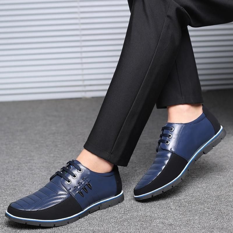 Casual Shoes Leather Flats Breathable Loafers #XS6688