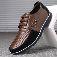 Casual Shoes Leather Flats Breathable Loafers #XS6688