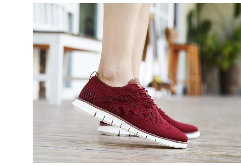 Casual Shoes MCSZOS20 Knitted Mesh Solid Sneakers