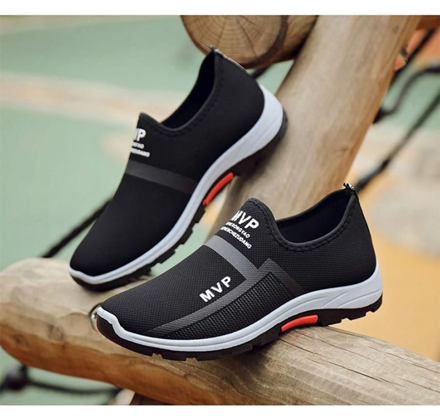 Casual Shoes Mesh Lightweight Sneakers 2021  Walking Breathable Slip-on Loafers