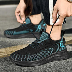 Casual Shoes TG141: Breathable Stretch Fabric Running Sneakers