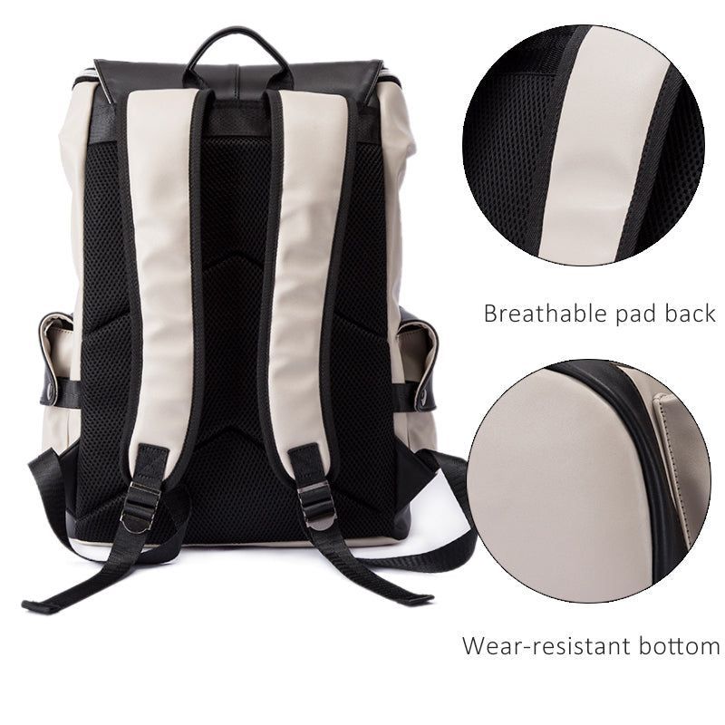 Cool Backpacks SF0135 Casual  Large Capacity Leather laptop Bags