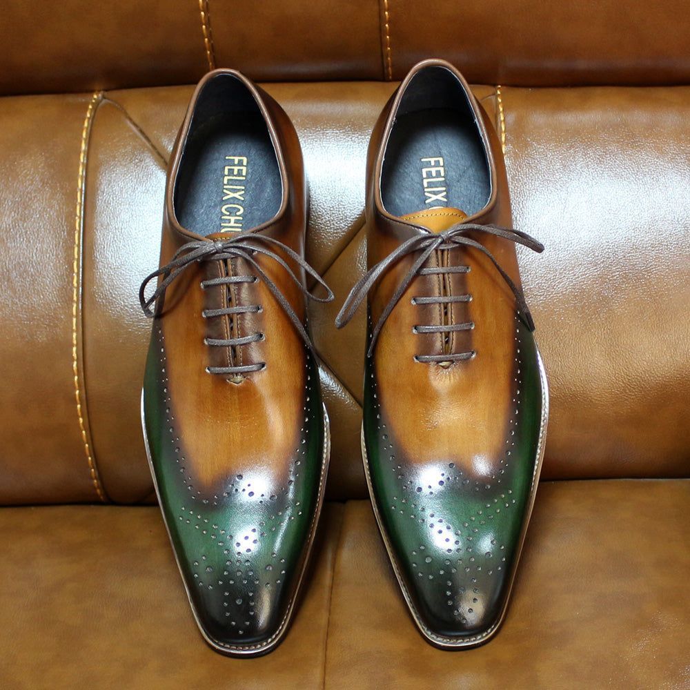 Dress Shoes Oxfords FCOS0126 Business Casual Shoes