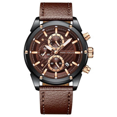 Simple Cheap Watches Quartz Waterproof Leather Strap SCW0300