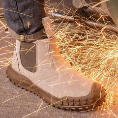 Waterproof Safety Leather Boots: DCS357 Casual Shoes