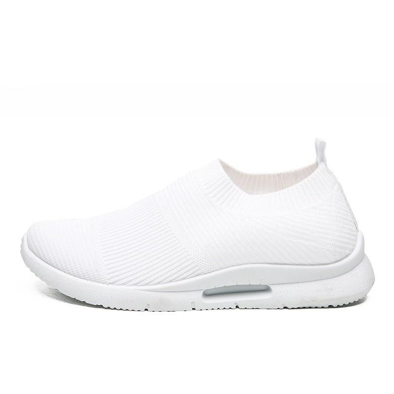 Unisex Casual Shoes Light Running Jogging Breathable Sneakers Slip on Loafer 2021