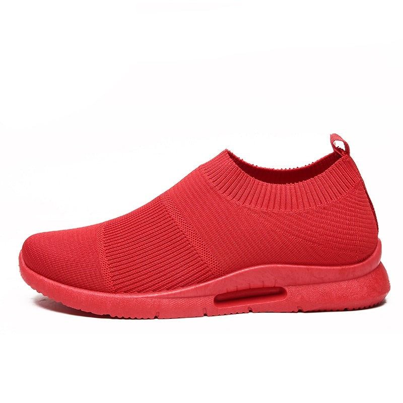 Unisex Casual Shoes Light Running Jogging Breathable Sneakers Slip on Loafer 2021