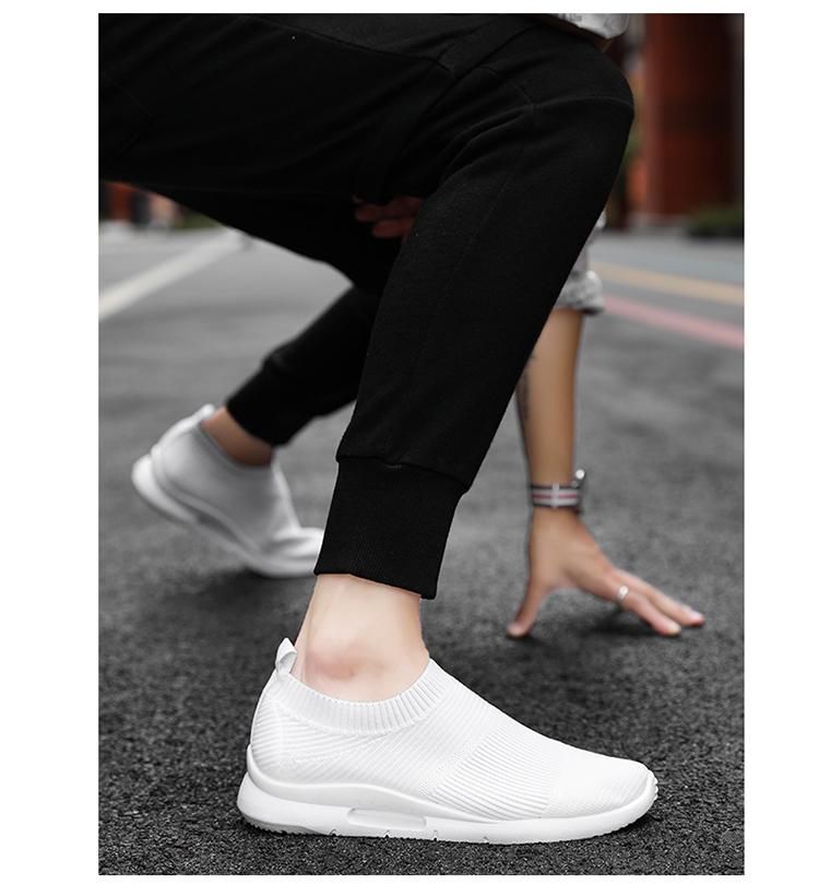 Unisex Casual Shoes Light Running Jogging Breathable Sneakers Slip on Loafer 2021