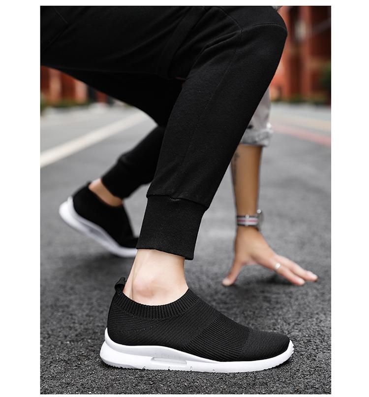 Unisex Casual Shoes Light Running Jogging Breathable Sneakers Slip on Loafer 2021