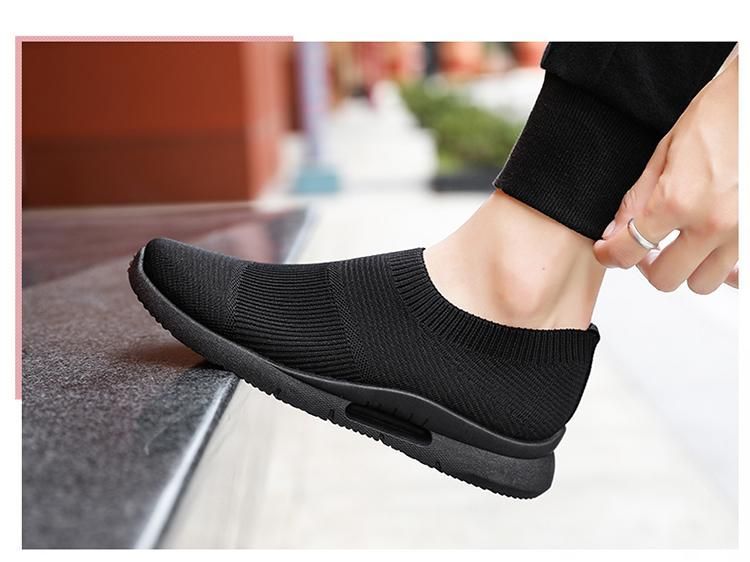 Unisex Casual Shoes Light Running Jogging Breathable Sneakers Slip on Loafer 2021