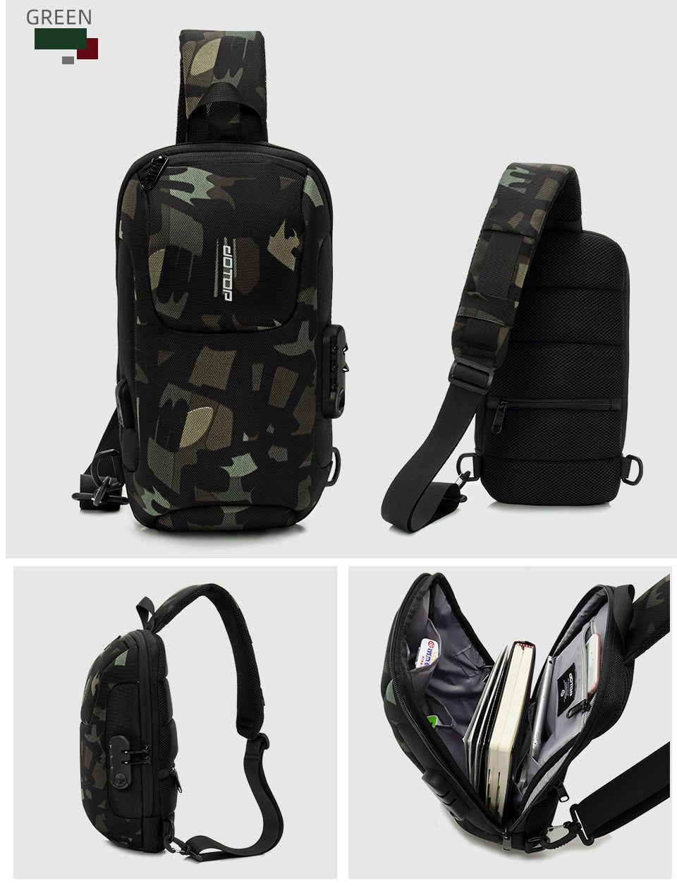 Unisex Daypack Cool Backpacks MCBKOS09