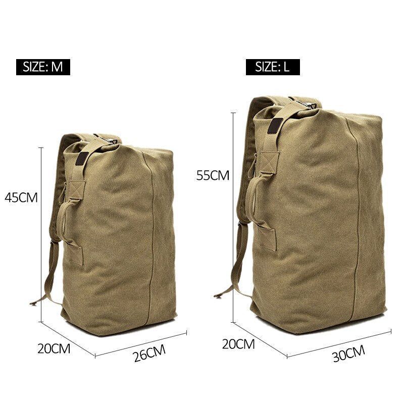 Military Backpack Tactical Travel Climbing Handbag Canvas Shoulder Sports Cool Backpack CBLTS32