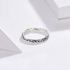 Minimalist 2mm 925 Sterling Silver Band Finger Ring - Charm Jewelry (GX319)