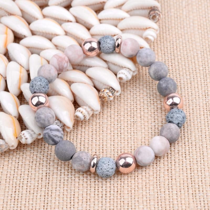 Natural Stone Bracelets Charm Jewelry #BC303 Unisex Accessories