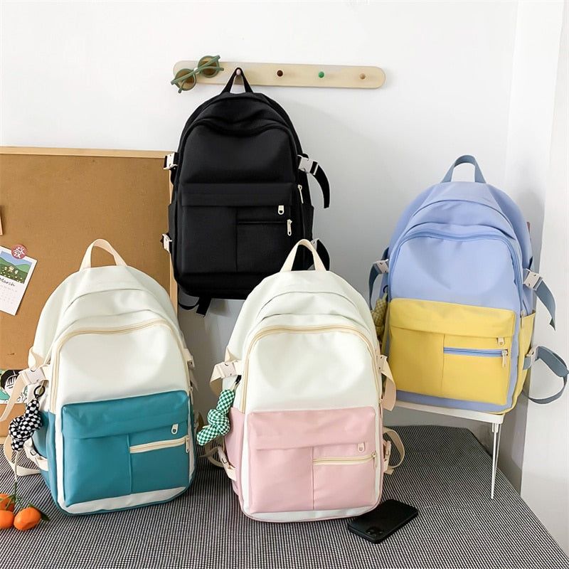 Nylon Bag For Teenage Girls - Cool Backpack GCBRQ04  College Backpack