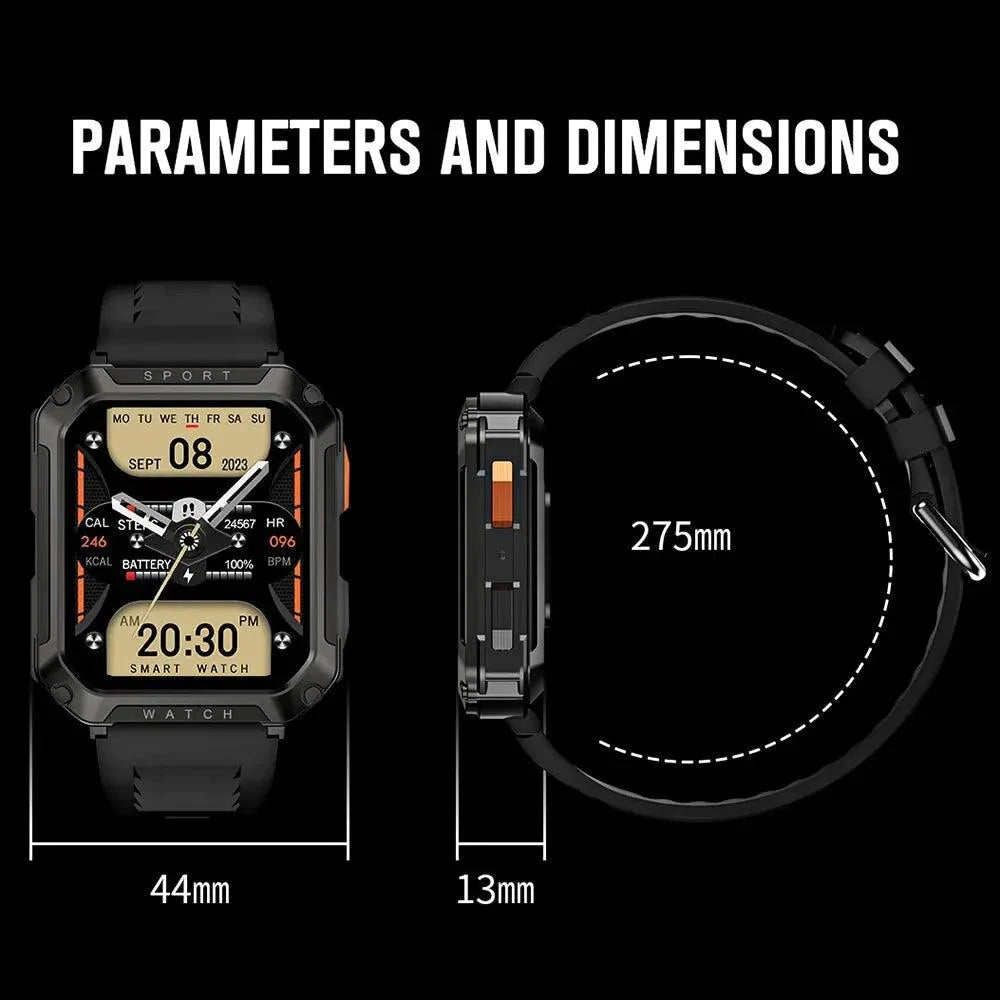 Outdoor Military Sport: T8 PRO  Smartwatch Wristwatch