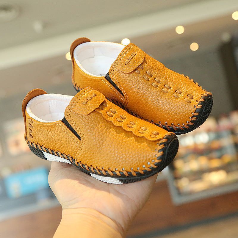 Outdoor Toddler Children Leather Casual Shoes Boys Girls TCCSAS23