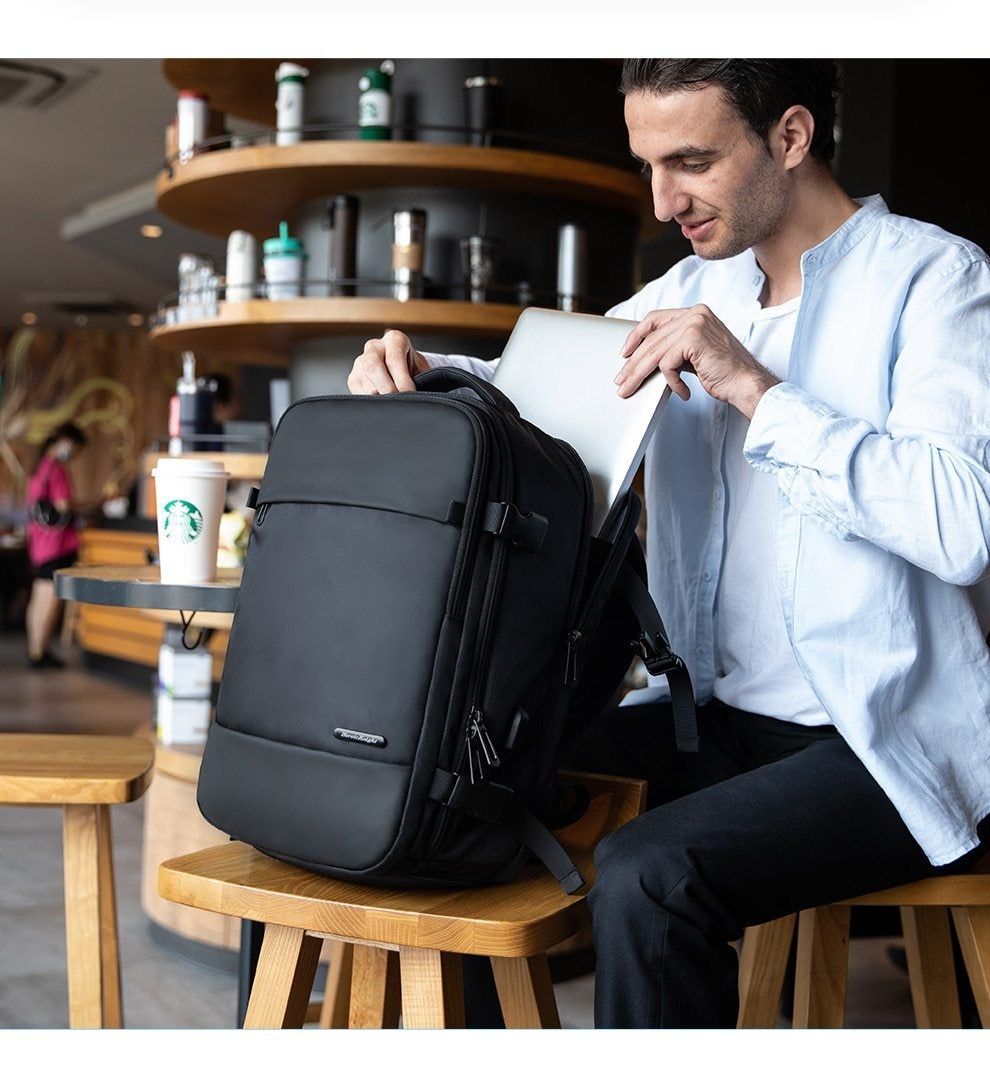 Oxford Polyester Black Cool Backpacks For  #MR9076