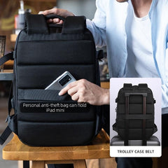 Oxford Polyester Black Cool Backpacks For  #MR9076