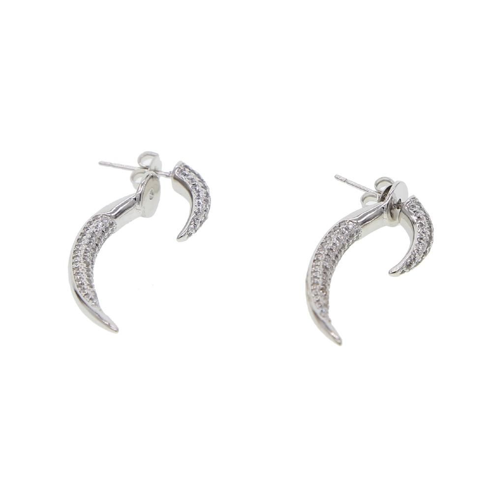 Punk Double Side Earrings Charm Jewelry