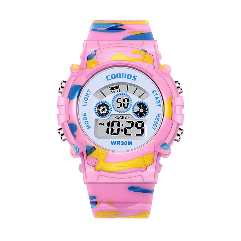 Simple Cheap Watches For Child Girl Boy 2021 Waterproof Digital LED Sports Military Watch