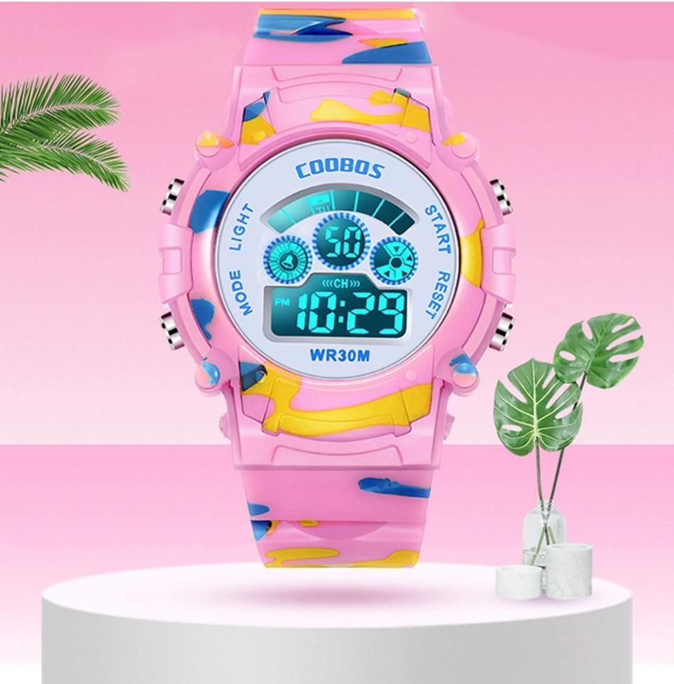 Simple Cheap Watches For Child Girl Boy 2021 Waterproof Digital LED Sports Military Watch