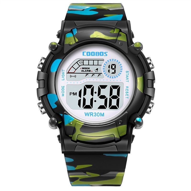 Simple Cheap Watches For Child Girl Boy 2021 Waterproof Digital LED Sports Military Watch