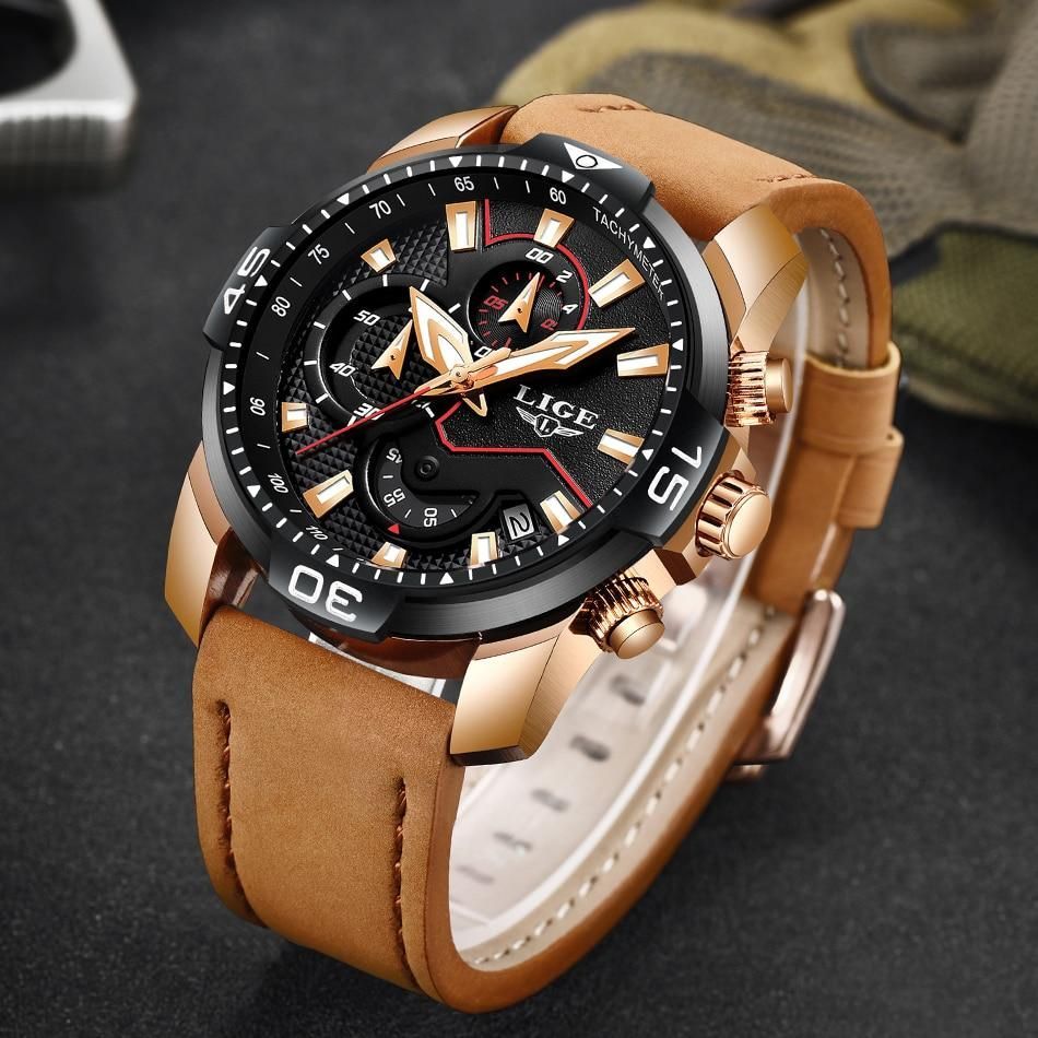 Simple Watches For   Casual Leather Quartz 9924