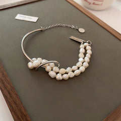 South Korean  Freshwater Pearl - Bracelet Charm Jewelry RC350