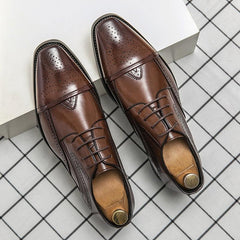 TZ104 Handmade  Oxford Dress Casual Formal Shoes