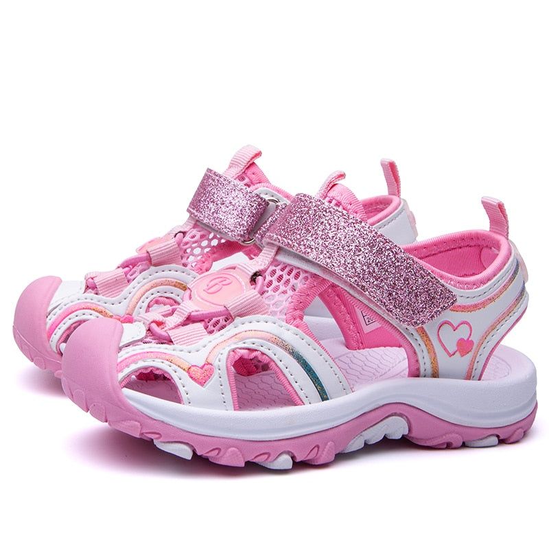 UOS314 Children's Girls Kids Sports Sandals Casual Shoes