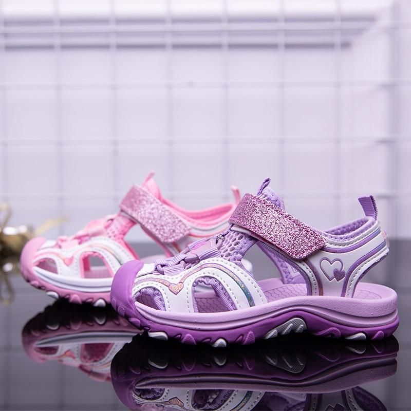 UOS314 Children's Girls Kids Sports Sandals Casual Shoes