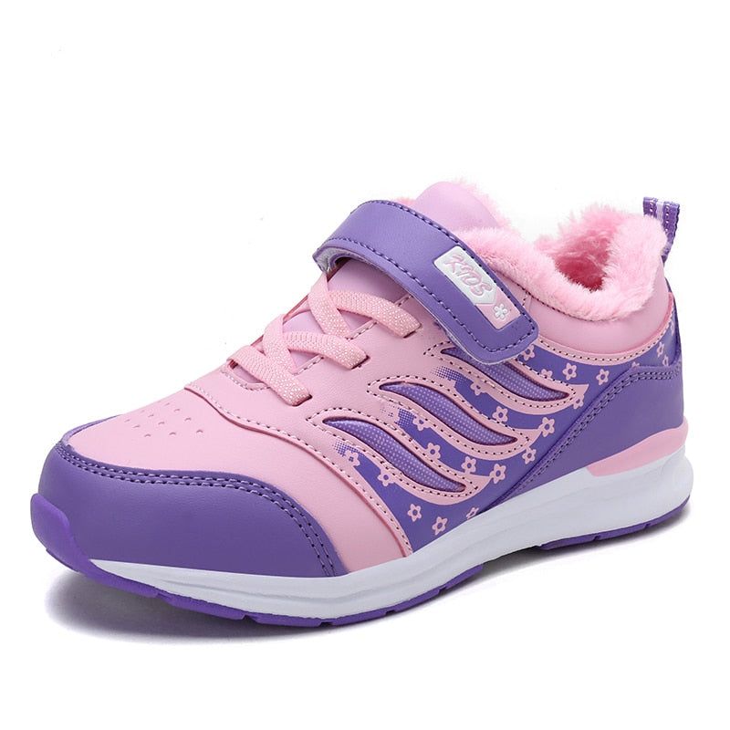 Vulcanize Girl Children's Casual Shoes Shoes CCSCC08 Cotton Padded Warm Sneaker