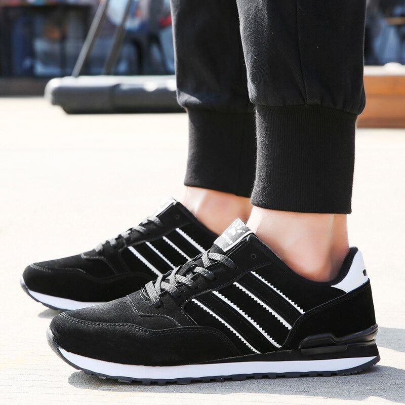 Walking Comfortable Waterproof Leather Sneakers  Casual Shoes