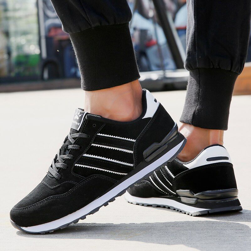 Walking Comfortable Waterproof Leather Sneakers  Casual Shoes