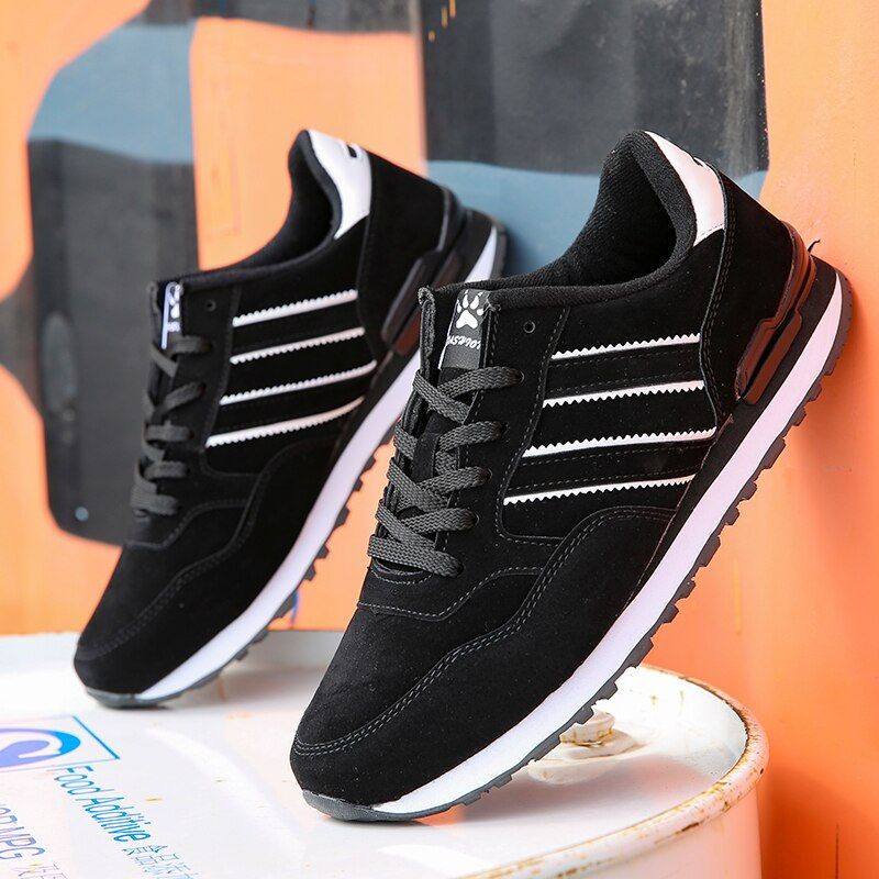 Walking Comfortable Waterproof Leather Sneakers  Casual Shoes