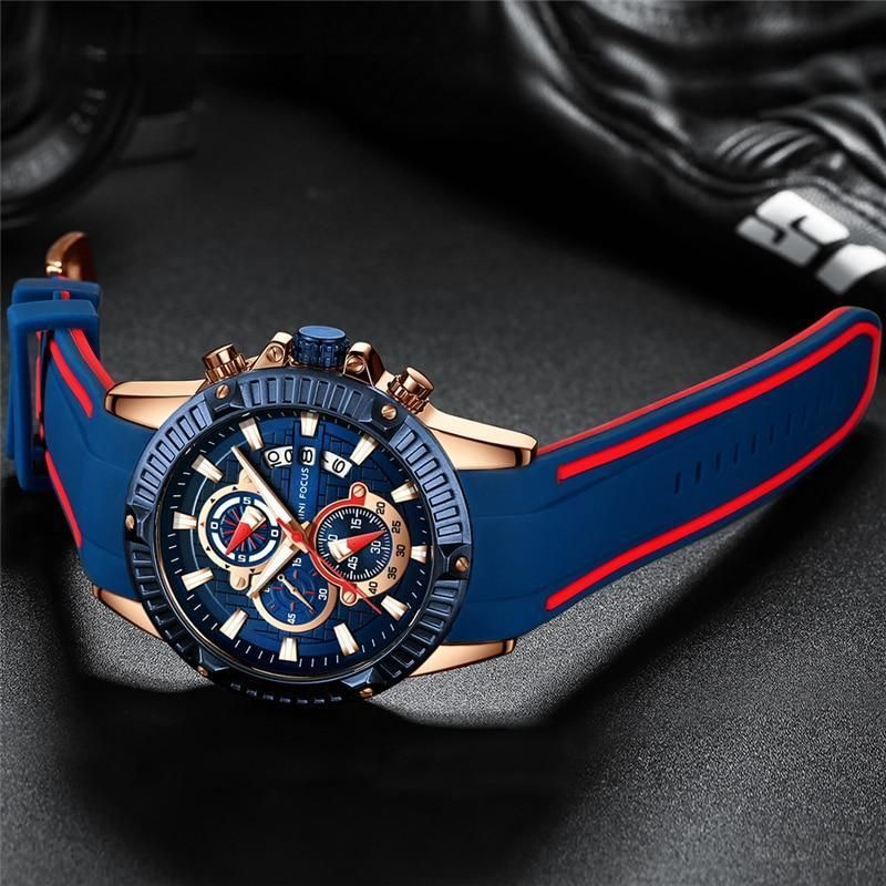 Waterproof Silicone Sport  Simple Cheap Watches Military Wristwatch