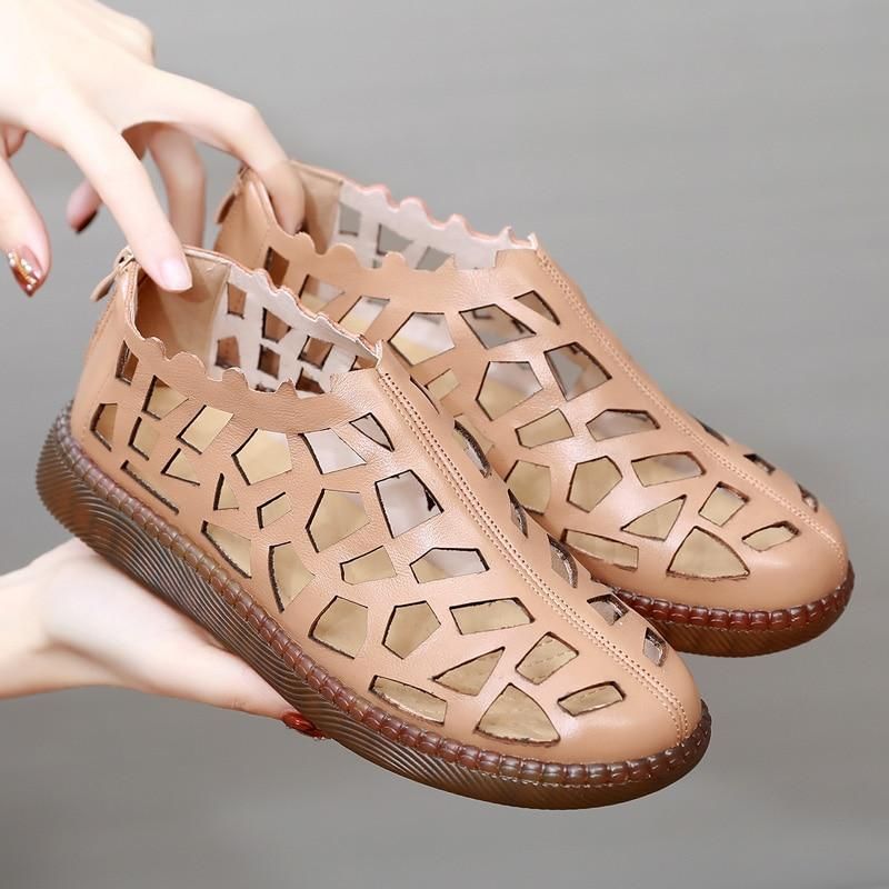 Casual Shoes Comfortable Sneakers Hollow Sandals Flats 992