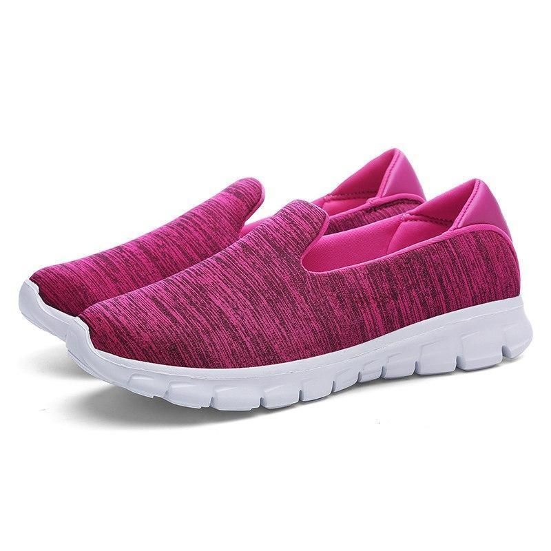 Casual Shoes Flat Mesh Loafers Soft Breathable Sneakers