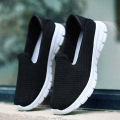 Casual Shoes Flat Mesh Loafers Soft Breathable Sneakers