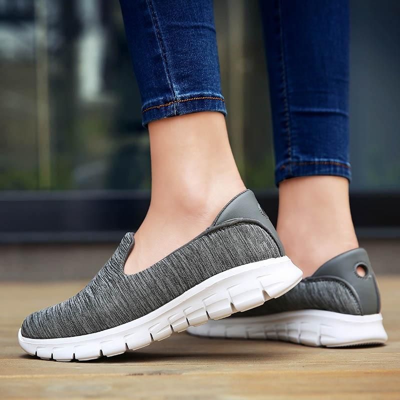 Casual Shoes Flat Mesh Loafers Soft Breathable Sneakers